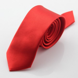 SLIM kravata - red